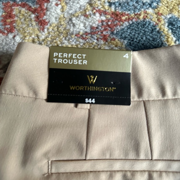 Worthington Women’s Tan Trousers - Picture 2 of 4